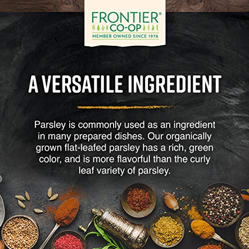 Frontier Co-Op Parsley Leaf Flakes, Certified Organic, Kosher, N