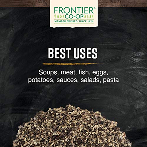 Frontier Co-Op Pepper, Black Medium Grind Dustless, Kosher, Non-