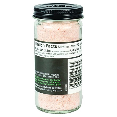 Frontier Co-Op Pink Himalayan Salt, 4.48 Ounce