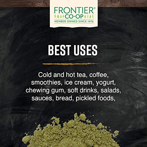 Frontier Co-Op Stevia Herb, Green Powder, Certified Organic | 1
