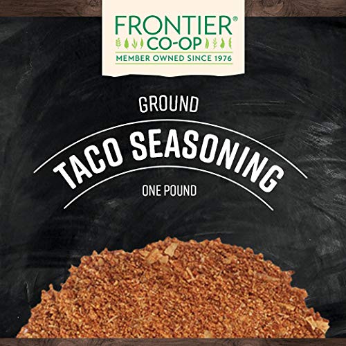 Frontier Co-Op Taco Seasoning, Kosher, Salt-Free, Non-Irradiated