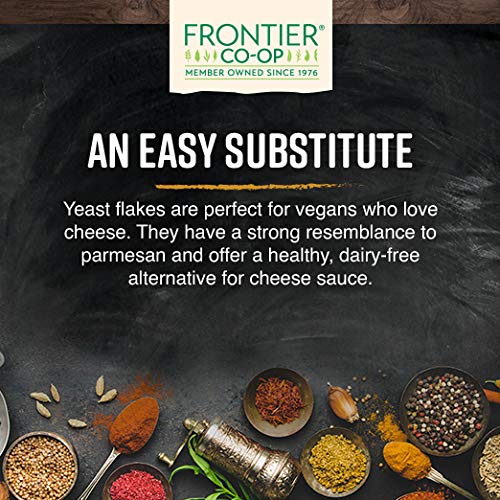 Frontier Co-Op Yeast, Nutritional Large Flakes, Kosher, Non-Irra