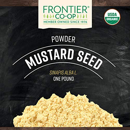 Frontier Mustard Seed, Yellow Mustard Powder Certified Organic,