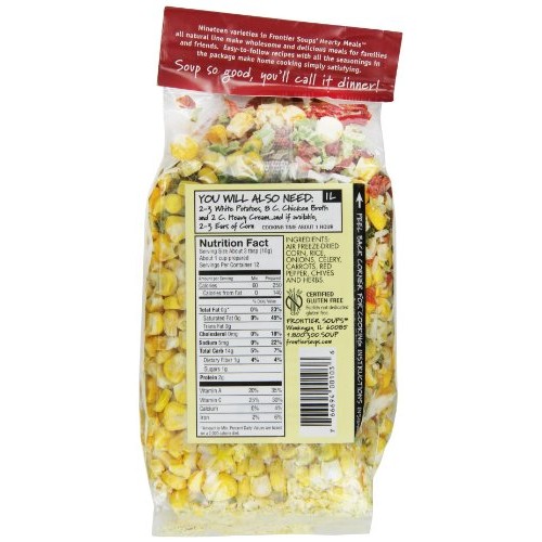 Frontier Soups Hearty Meals Illinois Prairie Corn Chowder Mix, 7