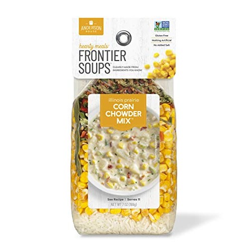 Frontier Soups Hearty Meals Illinois Prairie Corn Chowder Mix, 7