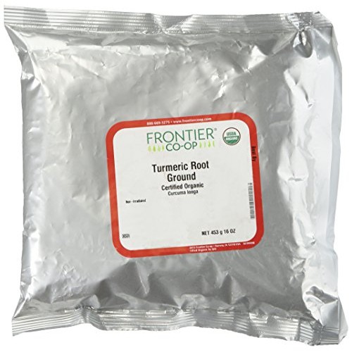 Frontier Turmeric Root Powder Organic Fair Trade Certified, 1 Lb