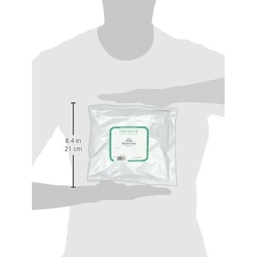 Frontier Mustard Seed, Brown Whole, 16 Ounce Bags Pack Of 3