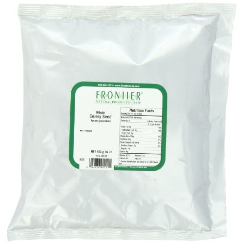 Frontier Celery Seed Whole, 16 Ounce Bags Pack Of 3
