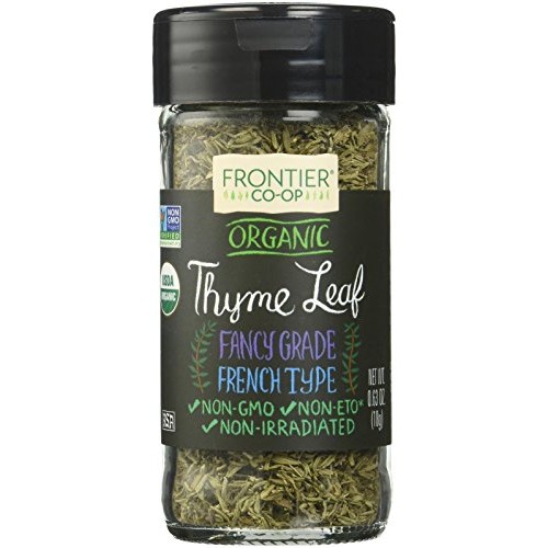 Frontier Organic Thyme Leaf Spice - Flakes - 0.8 Ounces