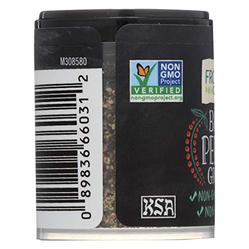 Frontier, Black Pepper Ground, 0.5 Ounce