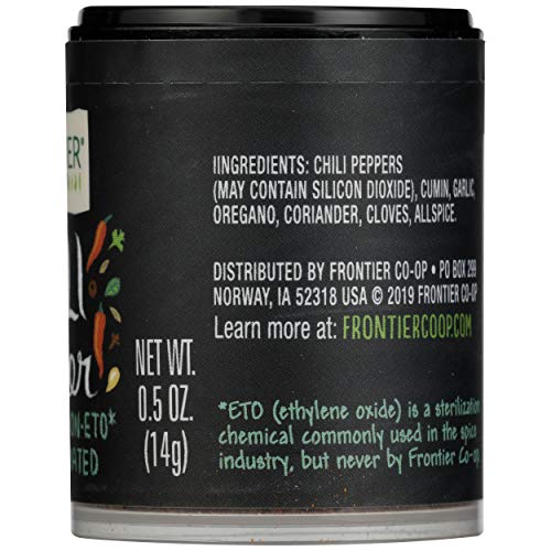 Frontier, Chili Powder, 0.5 Ounce