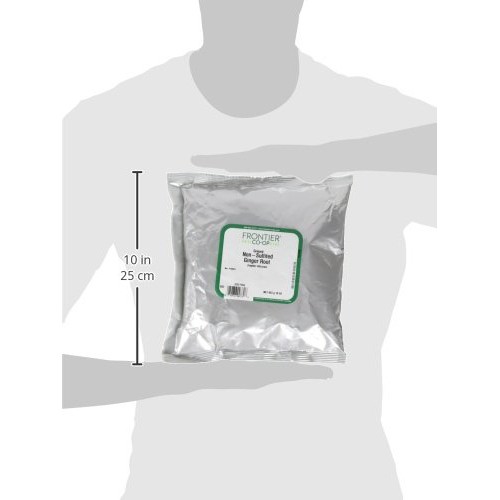 Frontier Co-Op Ginger Root Ground, 1 Pound Bulk Bags Pack Of 2