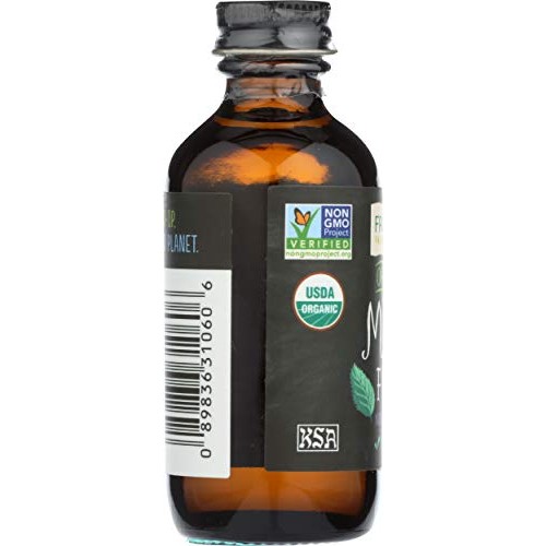 Frontier Mint Flavor Certified Organic, 2-Ounce Bottle