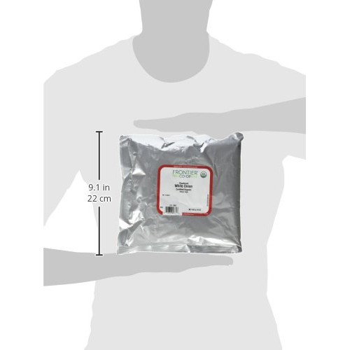 Frontier Co-Op Organic White Onion Powder, 2 1 Pound Bulk Bags