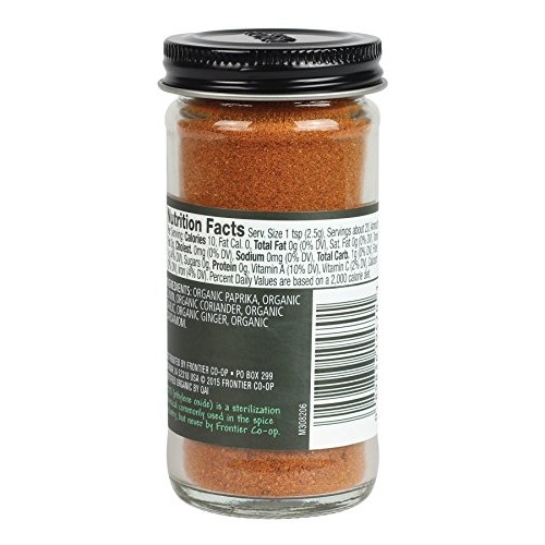 Frontier Co-op Tandoori Masala Organic Seasoning, Original Versi...