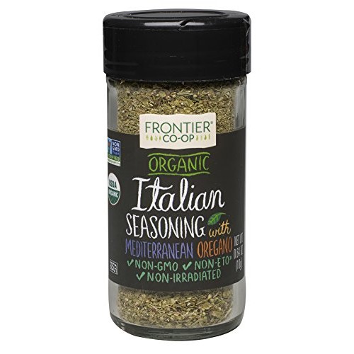Frontier Italian Seasoning Certified Organic, 0.64-Ounce Bottle