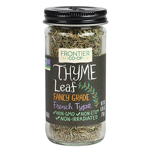 Frontier Thyme Leaf Cut And Sifted, 0.85-Ounce Bottle