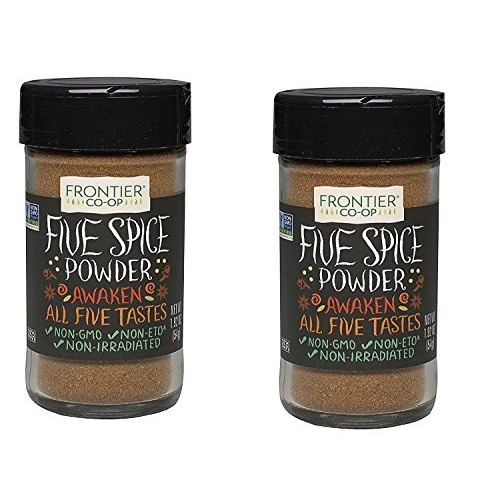 Frontier Five Spice Powder, 1.92-Ounce 2 Bottles