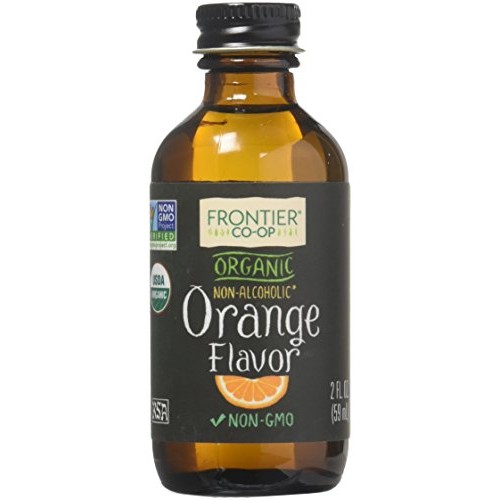 Frontier, Flavoring Orange Organic, 2 Fl Oz