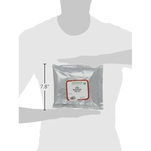 Frontier Mustard Seed, Brown Mustard Whole Certified Organic, 16...