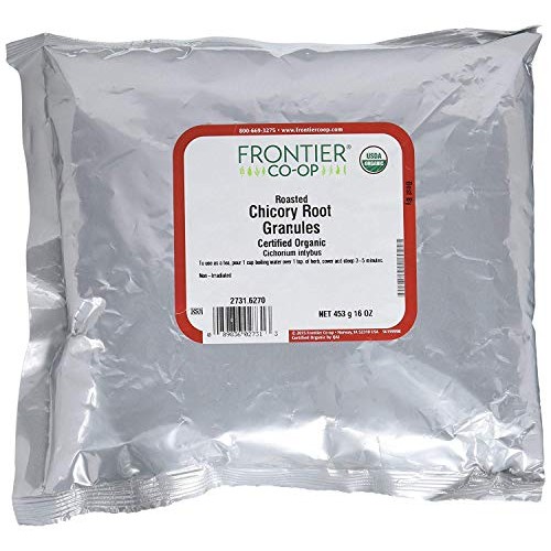Frontier Natural Products Organic Roasted Chicory Root Granules,