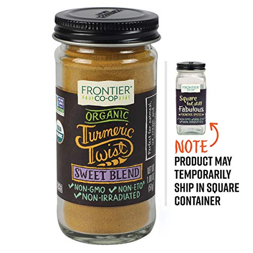 Frontier Organic Turmeric Twist | Sweet Blend | Certified Organi