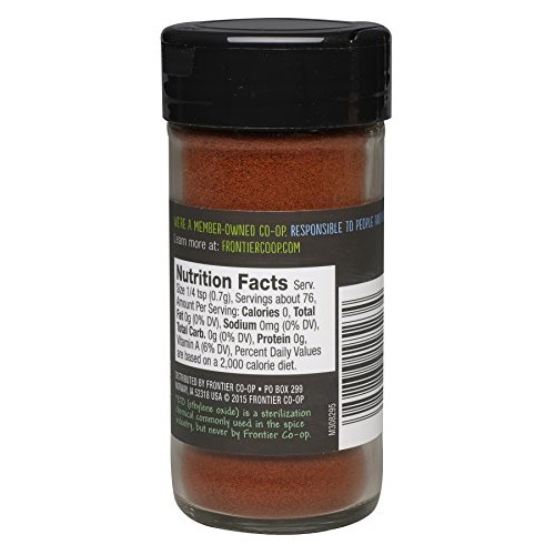 Frontier Smoked Ground Bottle, Paprika, 1.87 Ounce