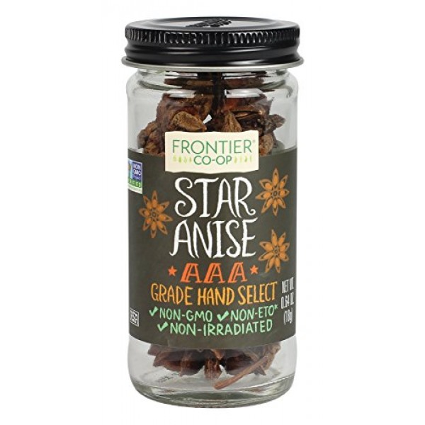 Frontier Natural Products Anise Star Select Whole, 0.64-Ounce
