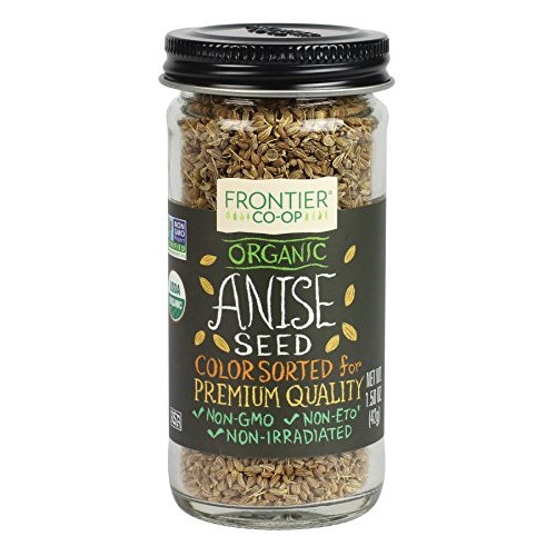 Frontier Natural Products Anise Seed, Og, Whole, 1.50 Ounce