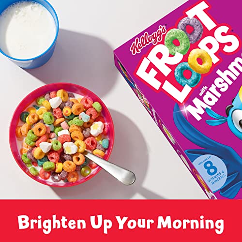 Kelloggs Froot Loops, Breakfast Cereal, Original With Marshmall