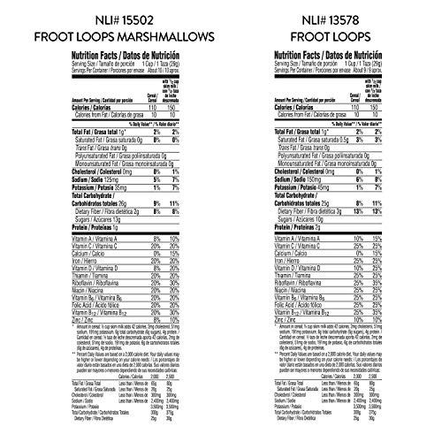 Kellogg’S Froot Loops, Breakfast Cereal, Variety Pack, 41.2Oz Ca