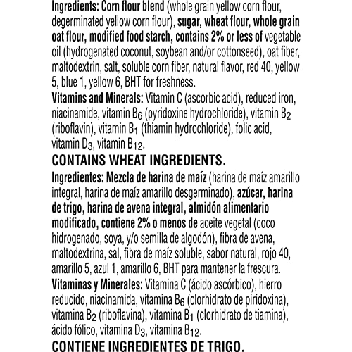 Kelloggs Froot Loops Cold Breakfast Cereal, Fruit Flavored, Bre...