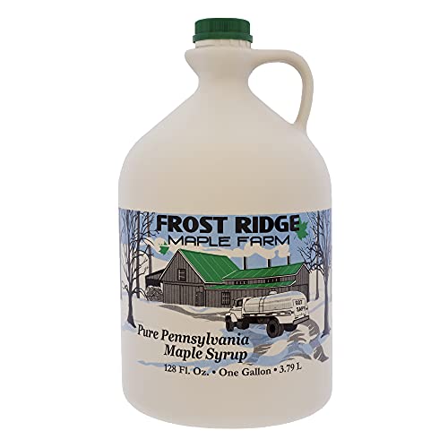 Frost Ridge Maple Farm, Organic Maple Syrup, Grade A, Gallon 12