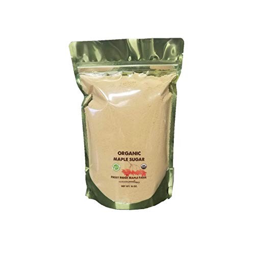 Frost Ridge Maple Farm, Organic Maple Sugar, Grade A, One Pound