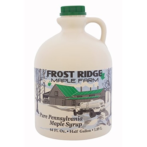 Frost Ridge Maple Farm, Organic Maple Syrup, Grade A, Half Gallo