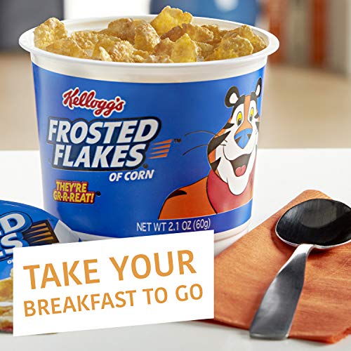 Kelloggs Frosted Flakes Cereal In A Cup - Sweet Breakfast That