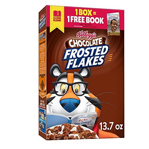 Kelloggs Frosted Flakes, Breakfast Cereal, Chocolate, Excellent