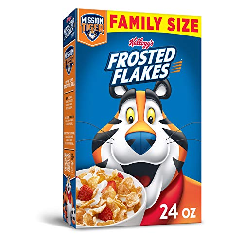 Kelloggs Frosted Flakes, Breakfast Cereal, Original, Excellent