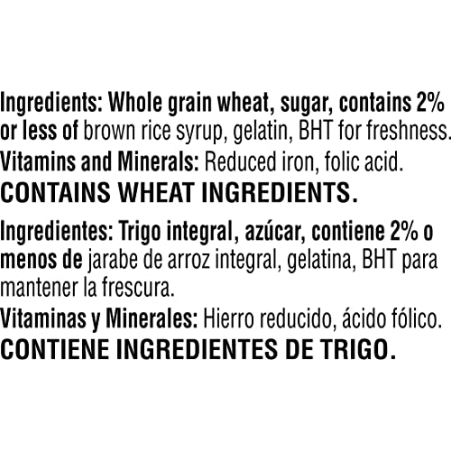 Kelloggs Frosted Mini-Wheats Cold Breakfast Cereal, High-Fiber,