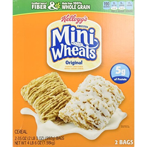 Kelloggs Frosted Whole Grain Mini Wheats, 70-Ounce