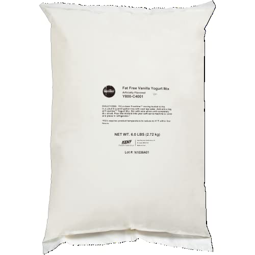 Frostline Fat Free Frozen Yogurt Mix, Vanilla, 96 Ounce