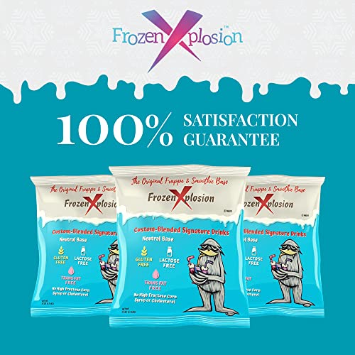 Frozen Xplosion Frappe &Amp; Smoothie Base, Lactose And Trans Fat Fr