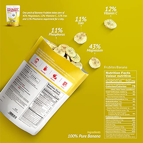 Frubites Freeze-Dried Crunchy Fruit Snack | Pack Of 3Pomegranat