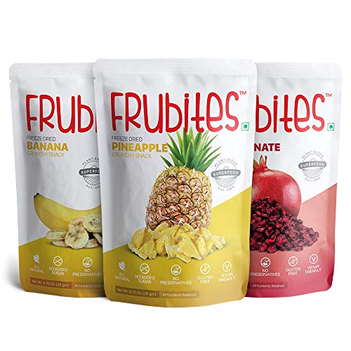 Frubites Freeze-Dried Crunchy Fruit Snack | Pack Of 3Pomegranat