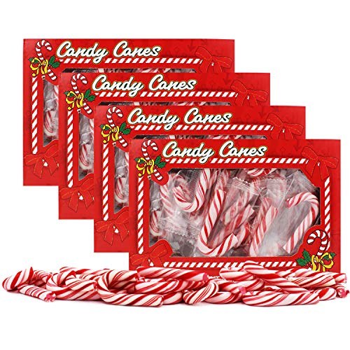 Christmas Candy Canes Minis Suckers, Peppermint, Individually W