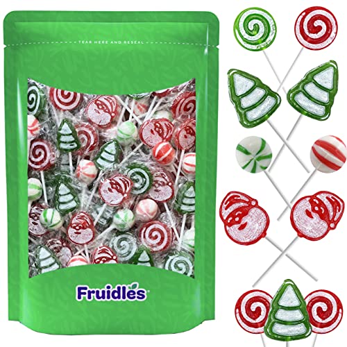 Christmas Lollipop Santa, Tree, Swirl, Candy Canes, and Sweet Ba...