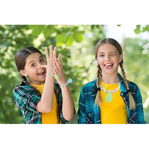 Easter Egg Candy Bracelet & Necklace, Multicolor Fruit-Flavored ...