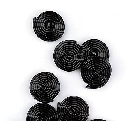 Broadway Wheel Candy - Spiral Black Licorice Candies - Candy Bul