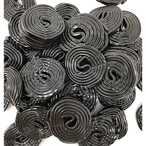 Broadway Wheel Candy - Spiral Black Licorice Candies - Candy Bul