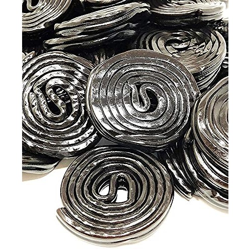 Broadway Wheel Candy - Spiral Black Licorice Candies - Candy Bul